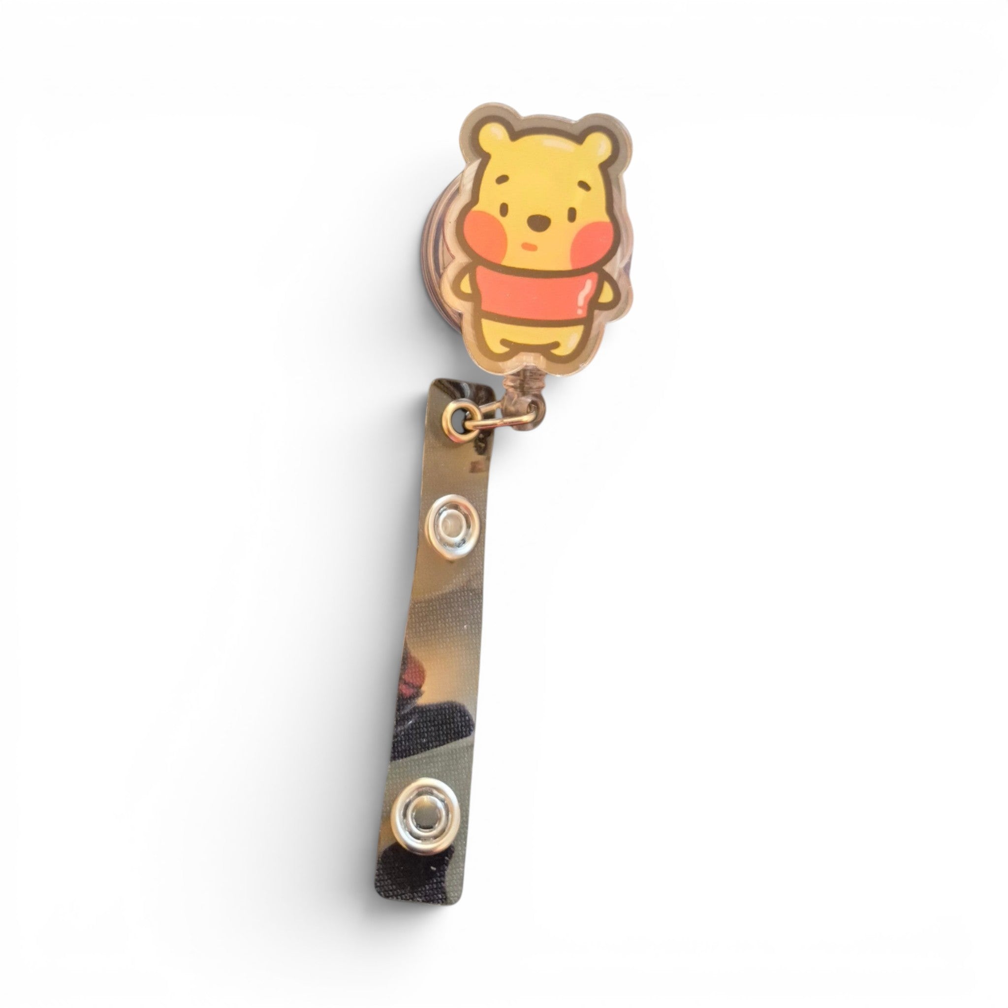 Winnie The Pooh Keychain Badge