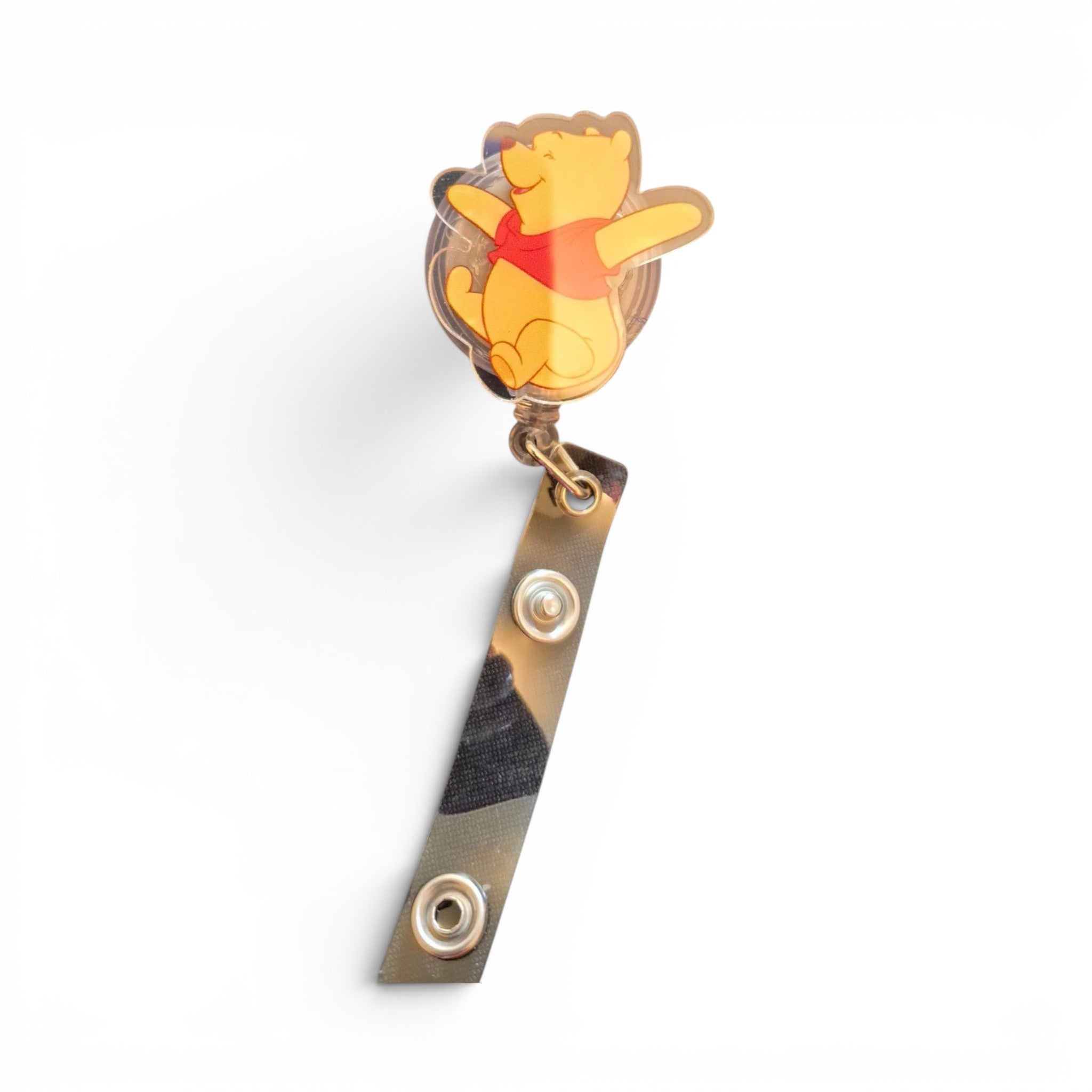 Winnie The Pooh Too Keychain Badge