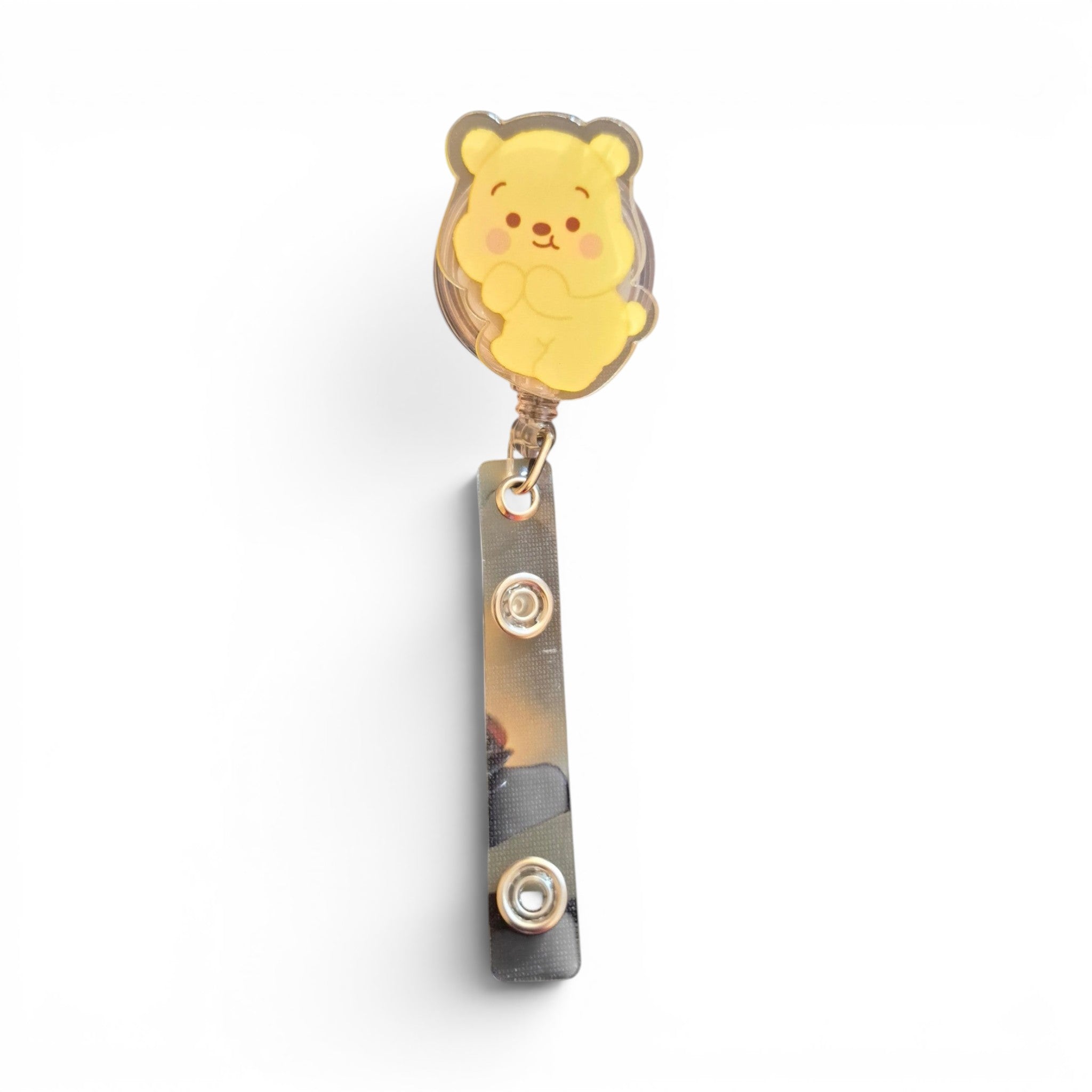Baby Winnie The Pooh Keychain Badge